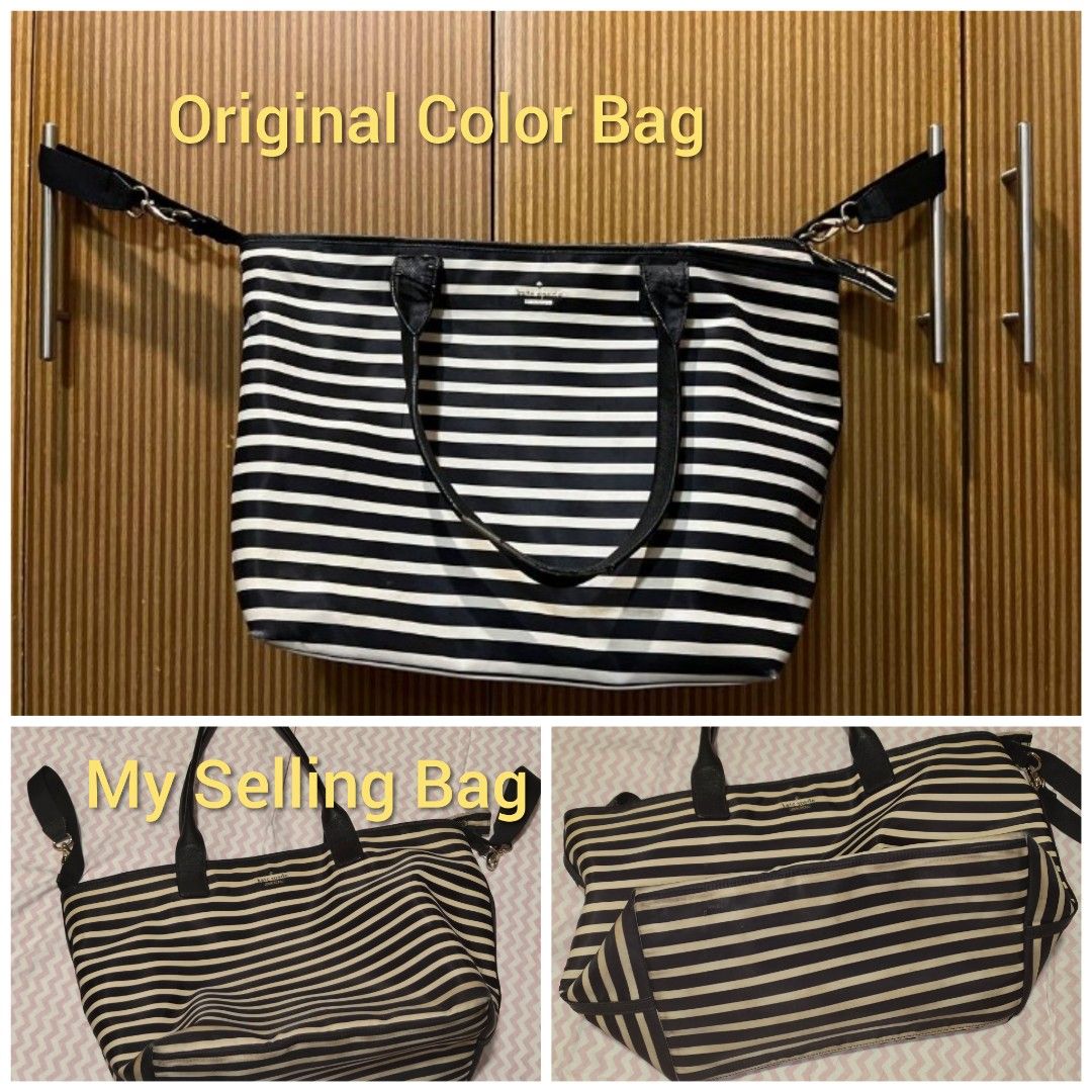 Large Kate Spade Diaper Bag with Stroller Strap Original from