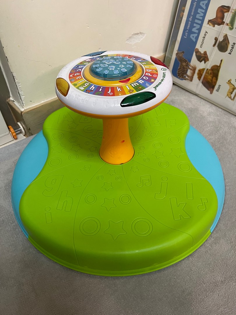 LeapFrog Letter go round, 興趣及遊戲, 玩具 & 遊戲類 Carousell
