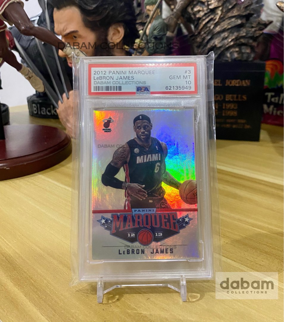 topps chrome lebron psa 10