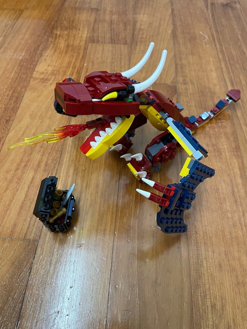 Lego 31102 Creator Fire Dragon Hobbies Toys Toys Games on