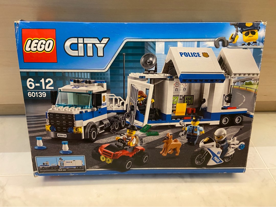Lego City Police Mobile Command Center Truck, Hobbies u0026 Toys, Toys u0026 Games  on Carousell