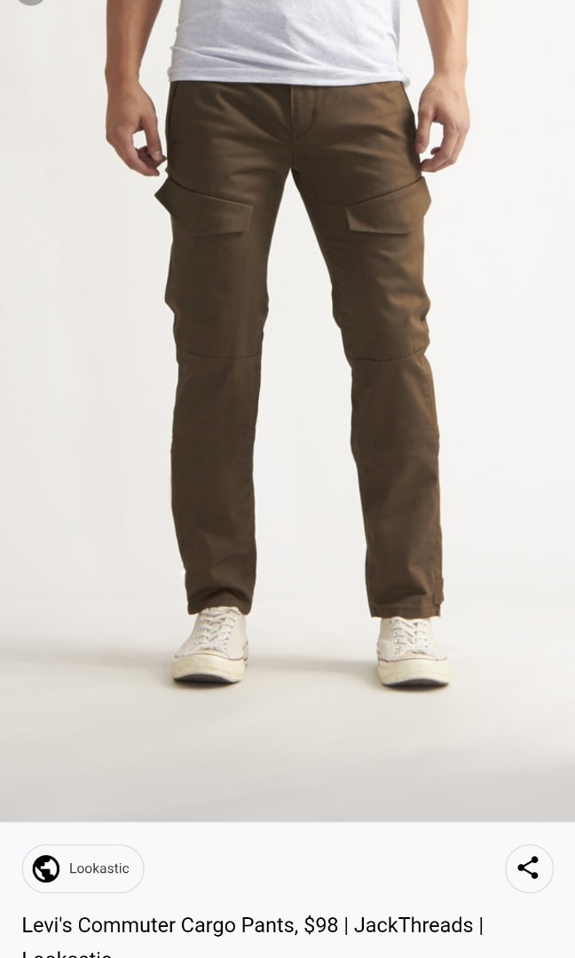 LEVIS COMMUTER CARGO PANTS, Men's Fashion, Bottoms, Jeans on Carousell