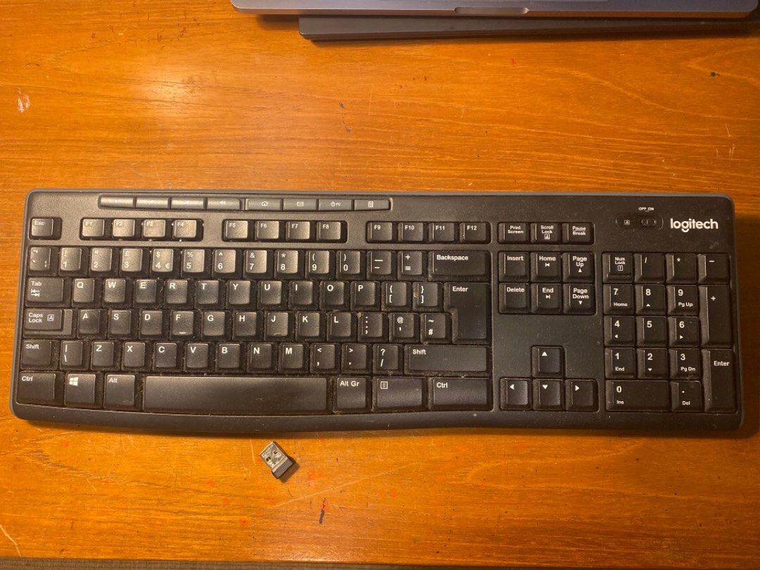 Logitech keyboard (two available), Computers & Tech, Parts