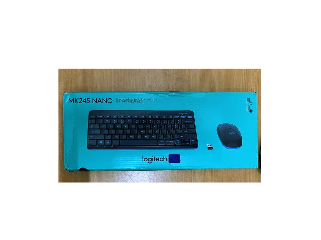 Logitech MK245 Wireless Combo Keyboard and Mouse, Computers & Tech ...