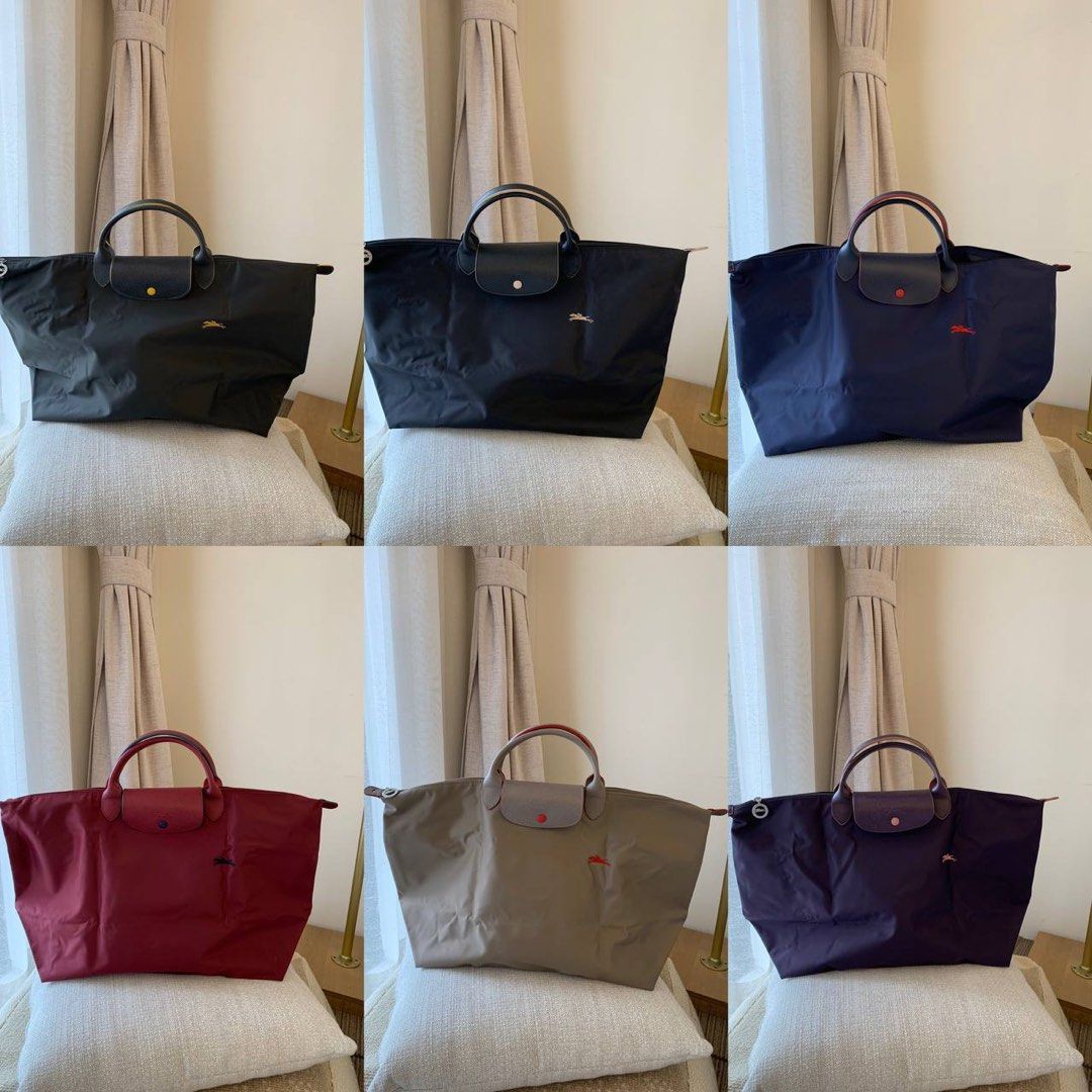 Almost BN XL Longchamp Le Pliage Travel Bag Auth, Women's Fashion, Bags &  Wallets, Tote Bags on Carousell