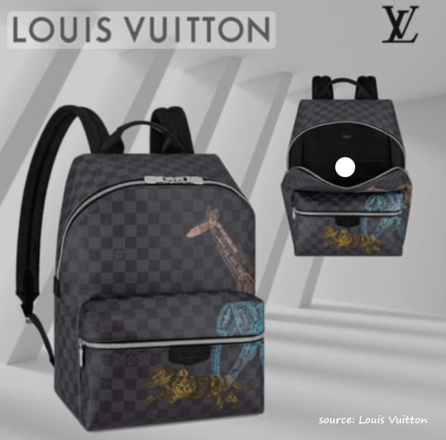 Louis Vuitton DAMIER GRAPHITE 2022 SS Sac plat cross (N45276)