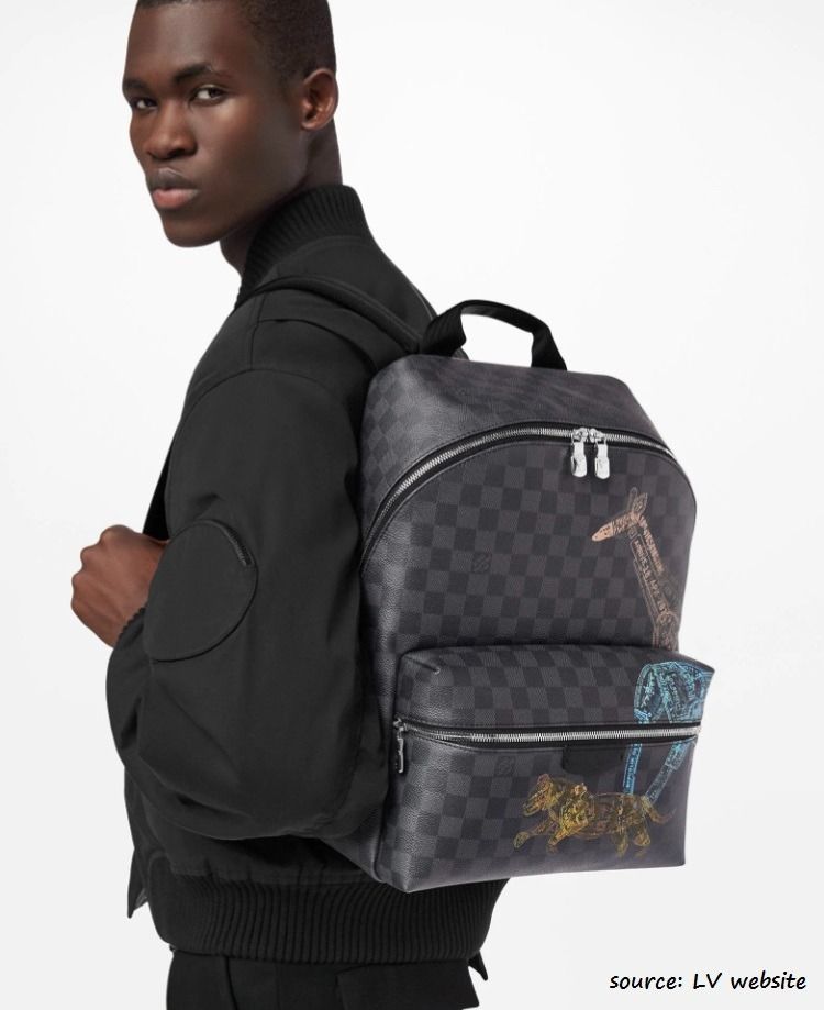 Louis Vuitton® Discovery Backpack PM Black Graphite. Size in 2023