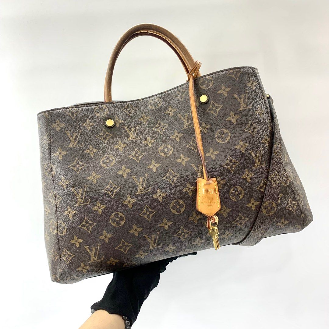 Louis Vuitton Montaigne MM, Luxury, Bags & Wallets on Carousell