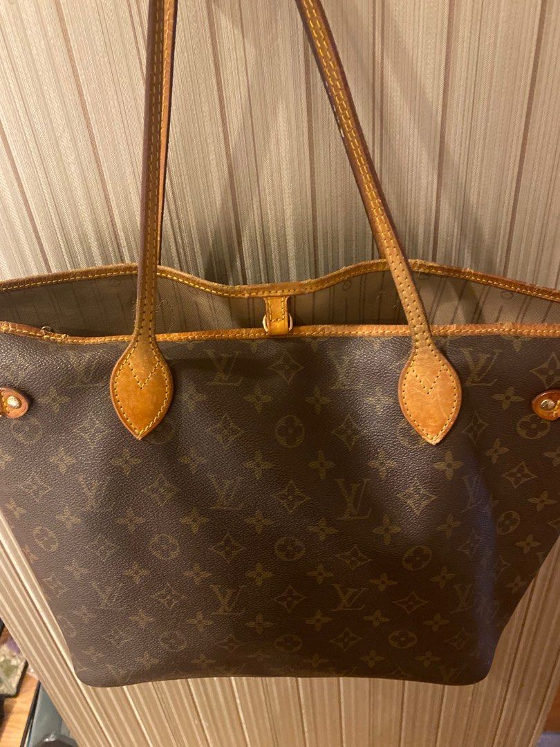 Louis Vuitton Neverfull Womens Totes 2023-24FW, Beige