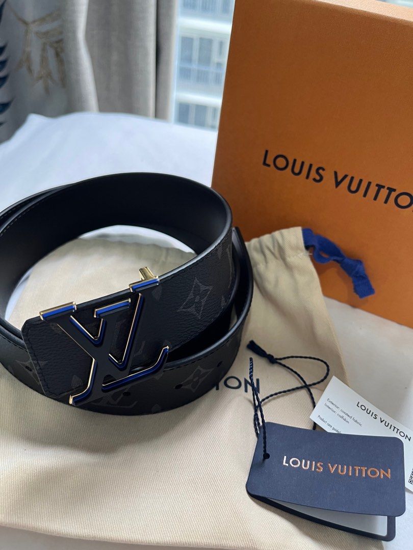 LOUIS VUITTON Monogram Miroir 40mm Reversible LV Initiales Belt