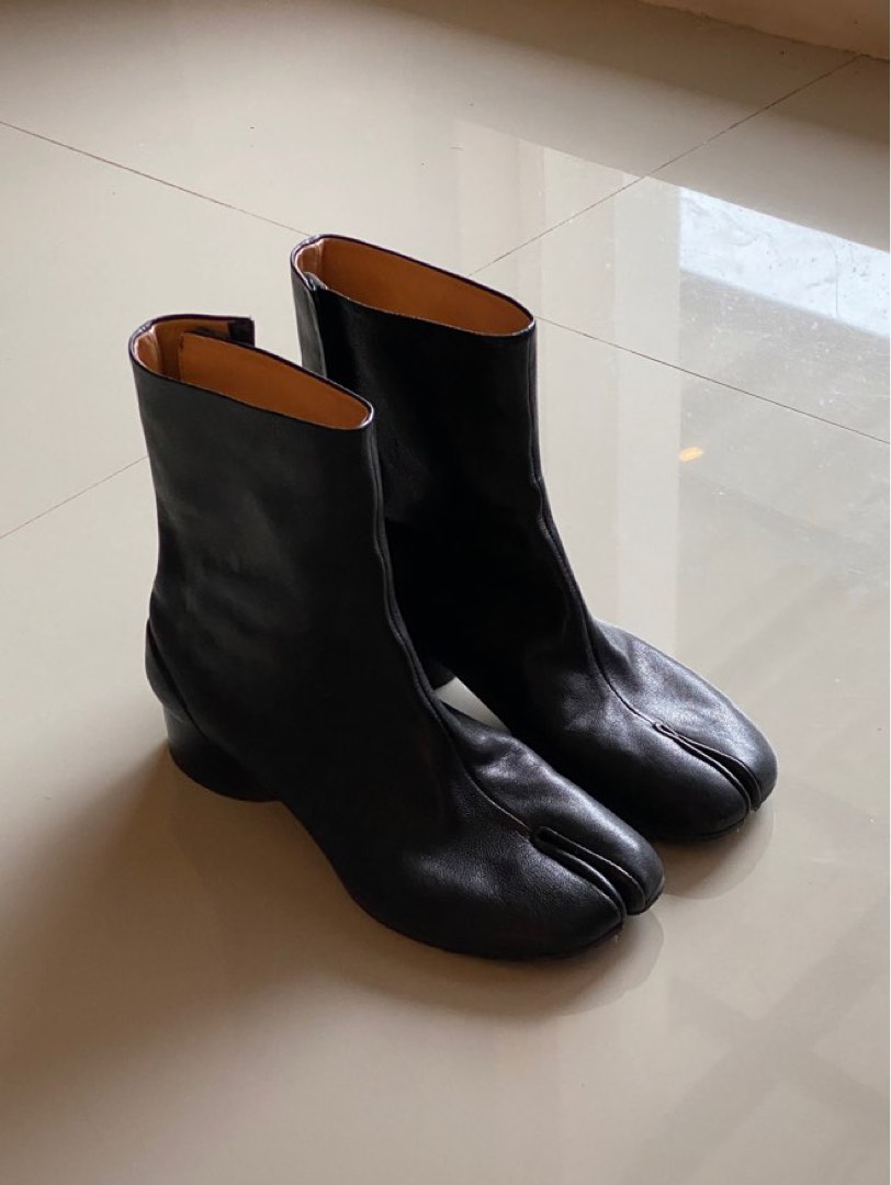 Margiela tabi boots (black gold) - ブーツ