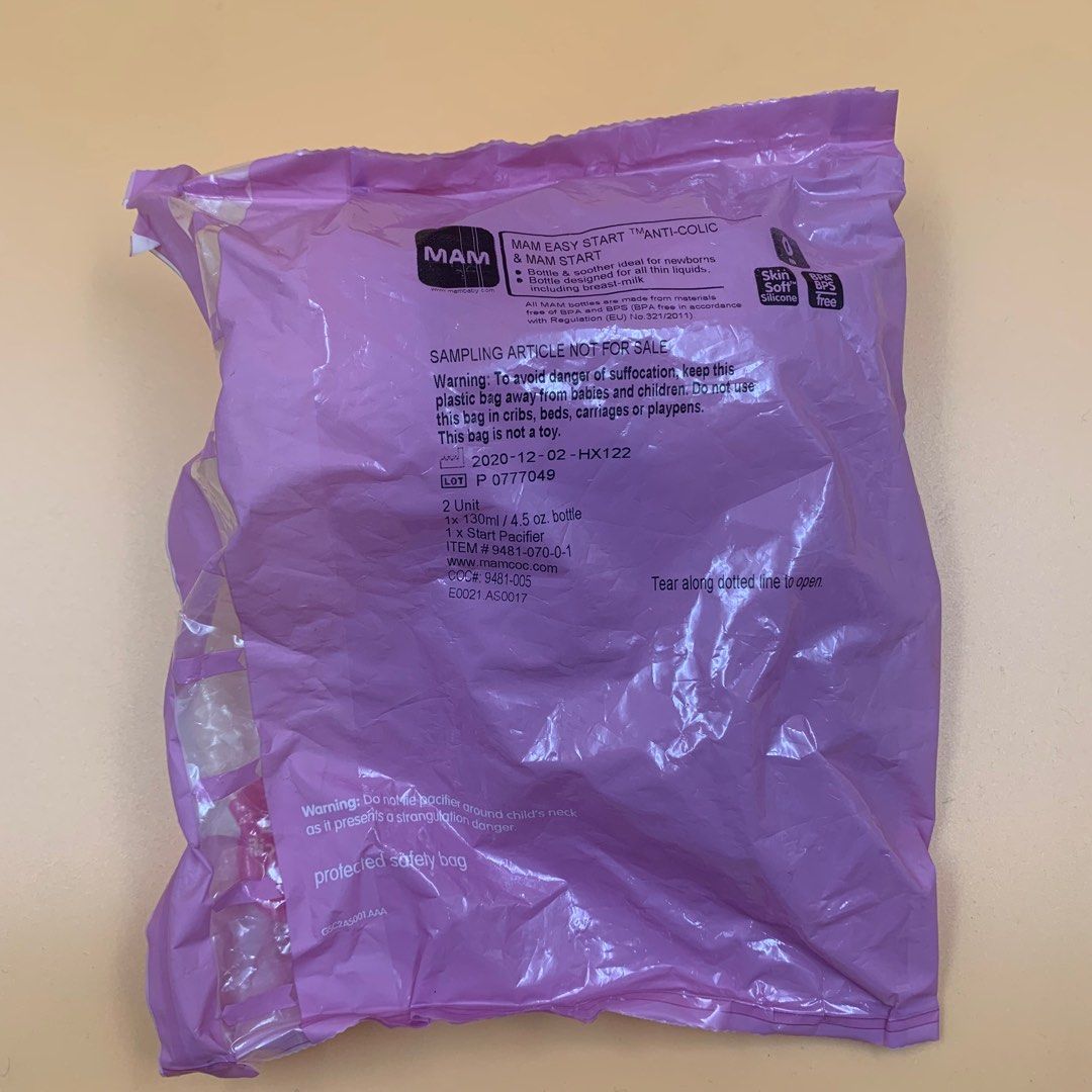 MAM Newborn Bottle with pacifier 4.5oz Anti-Colic System (Category: Breastfeeding & Bottle Feeding) located in Quezon City. Submitted by gormbox (Listing ID 1213201694, Image 2). Description: Buy 1 for p720 Buy 2 for p1,350.