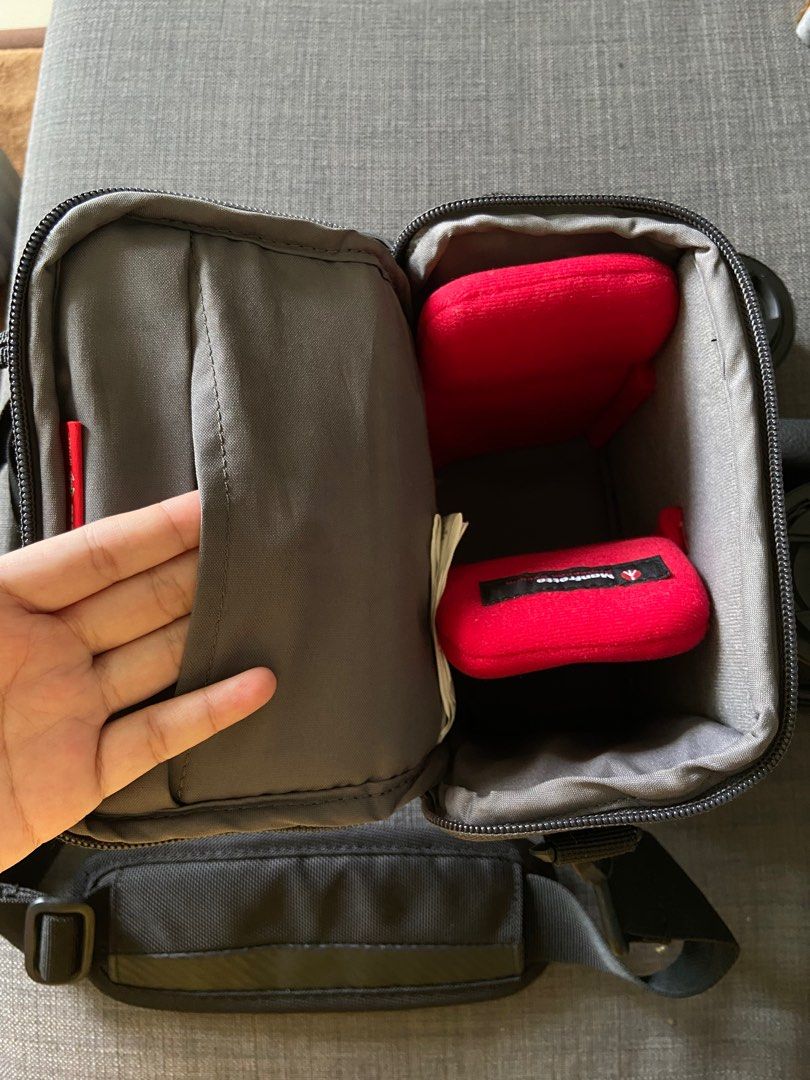 Manfrotto camera bag, Men's Fashion, Bags, Sling Bags on Carousell