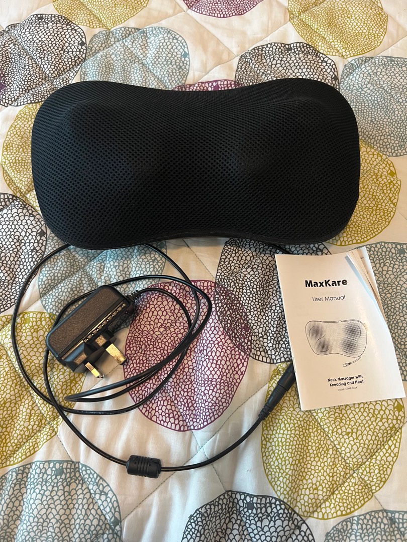 MaxKare Neck Massager with Kneading and Heat, Health & Nutrition