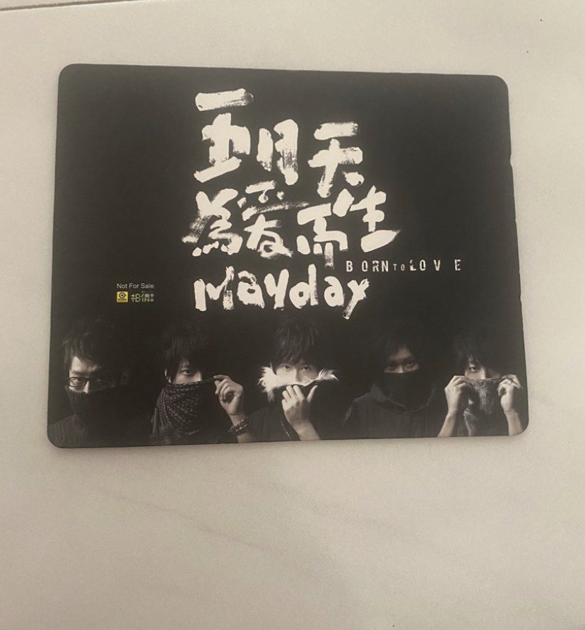 MAYDAY 五月天 mouse pad, Computers & Tech, Parts & Accessories, Mouse &  Mousepads on Carousell