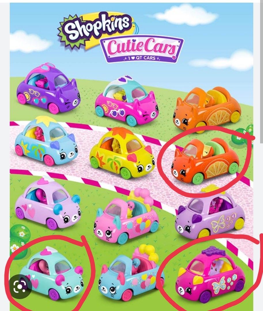 Mcdonalds cutie cars happy meal sale