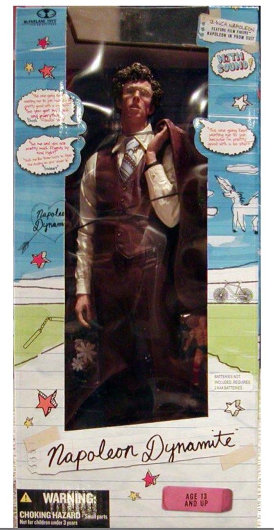 McFarlane Napoleon Dynamite Hobbies Toys Toys Games on Carousell