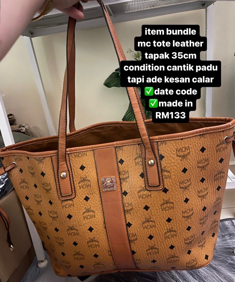 Mcm on sale imitation bags