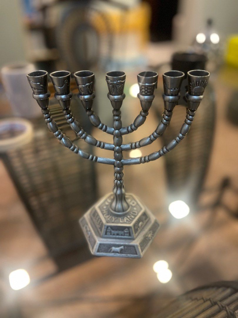 Menorah Candle holder, Hobbies & Toys, Memorabilia & Collectibles
