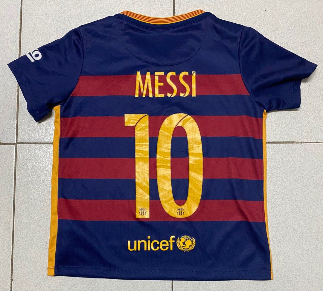 Messi Jersey for kids, Babies & Kids, Babies & Kids Fashion on Carousell