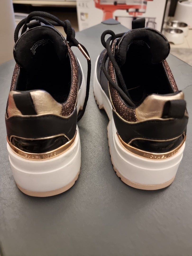 Michael Kors Cosmo trainers rose gold Like new Moving out sale Luxury  Sneakers  Footwear on Carousell