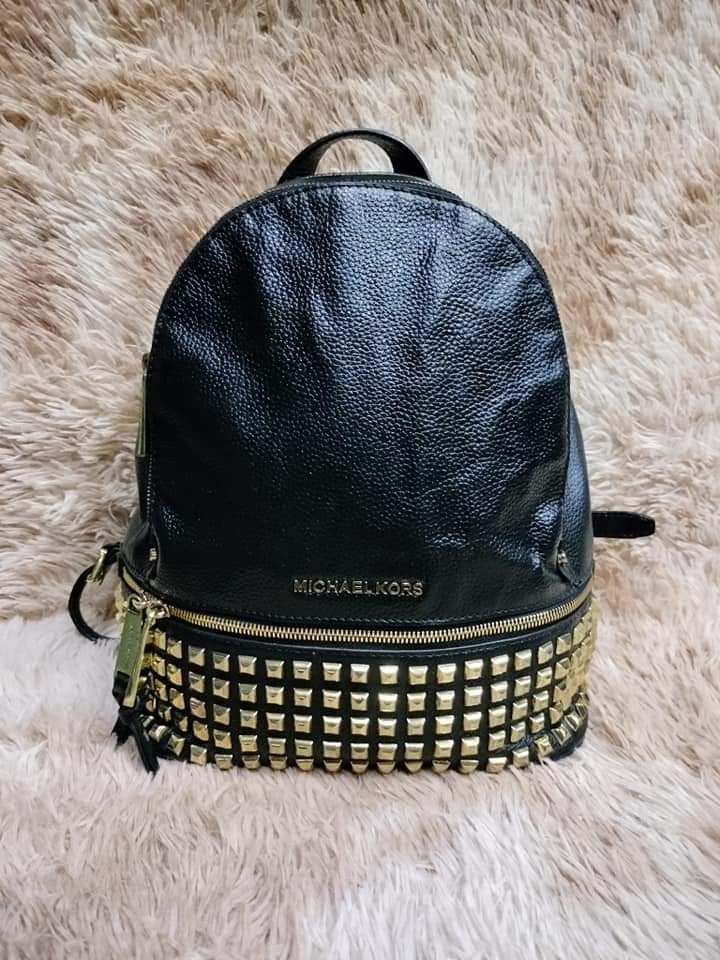 Mk rhea studded backpack online