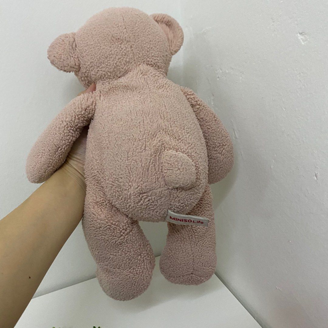 Miniso life shop plush bear