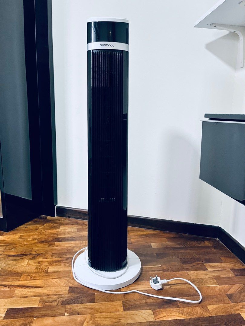 Mistral Tower Fan (with remote) for sale, Furniture & Home Living