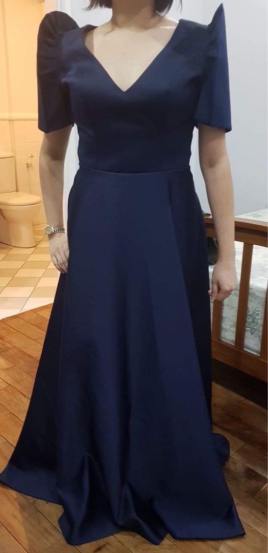 Navy store blue filipiniana