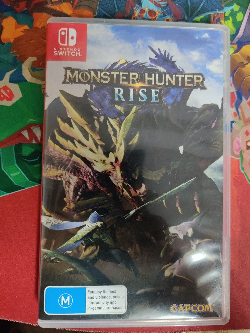Monster Hunter Rise Switch, Video Gaming, Video Games, Others on Carousell