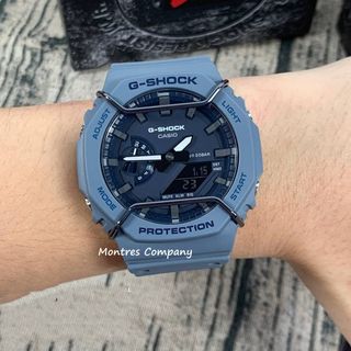 Montres Company 香港註冊公司 (32年老店) 卡西歐 CASIO G-Shock 防震 碳核心防護構造 200米防水 農家橡樹 八角行針 Casioak GA2100 GA-2100 GA2110 GA-2110 GA2100 GA2100PT GA-2100 GA-2100PT GA-2100PT-2 GA-2100PT-2A 霾霧藍 藍黑色 有現貨64244797241473110