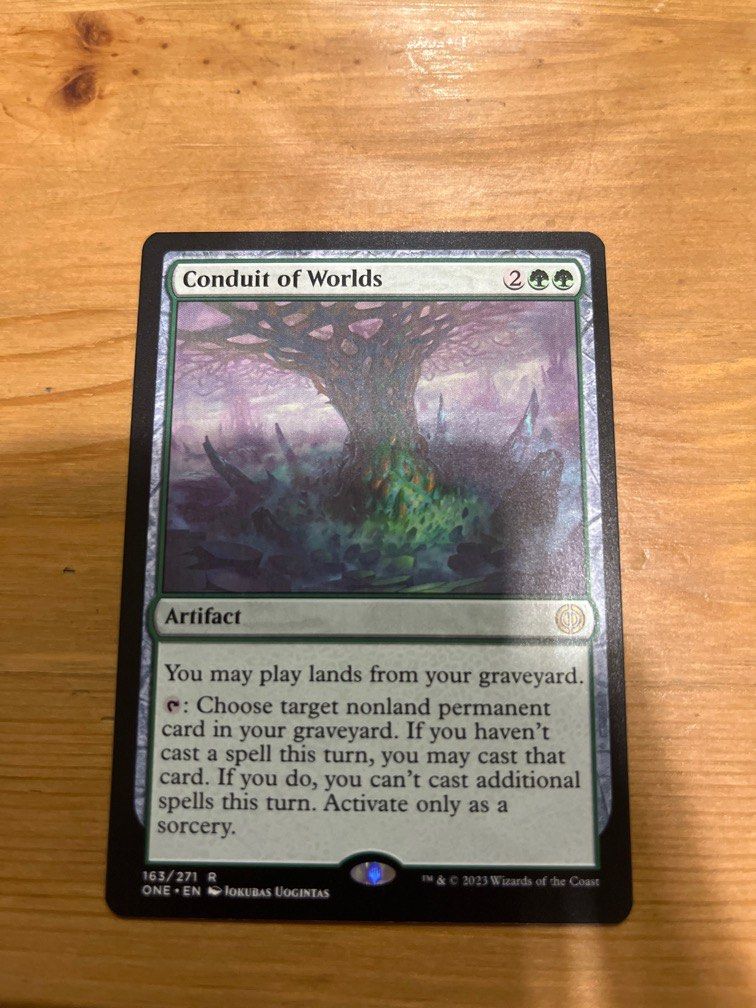 Mtg conduit of worlds, Hobbies & Toys, Toys & Games on Carousell