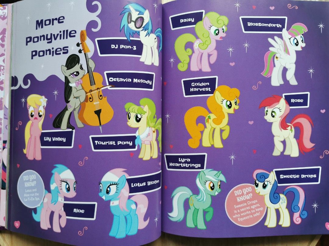 My Little Pony Ultimate Guide, 興趣及遊戲, 書本 & 文具, 小朋友書 - Carousell