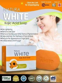 Natura white kojic acid soap