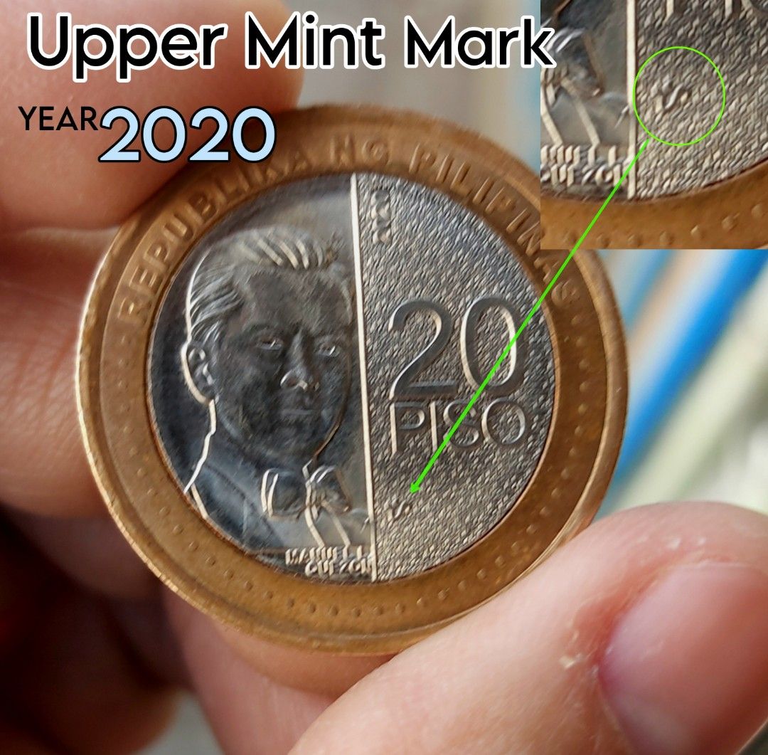 New 20 Peso Coin Upper Mint Mark Hobbies Toys Memorabilia new-20-peso-coin-upper-mint-mark-hobbies-toys-memorabilia