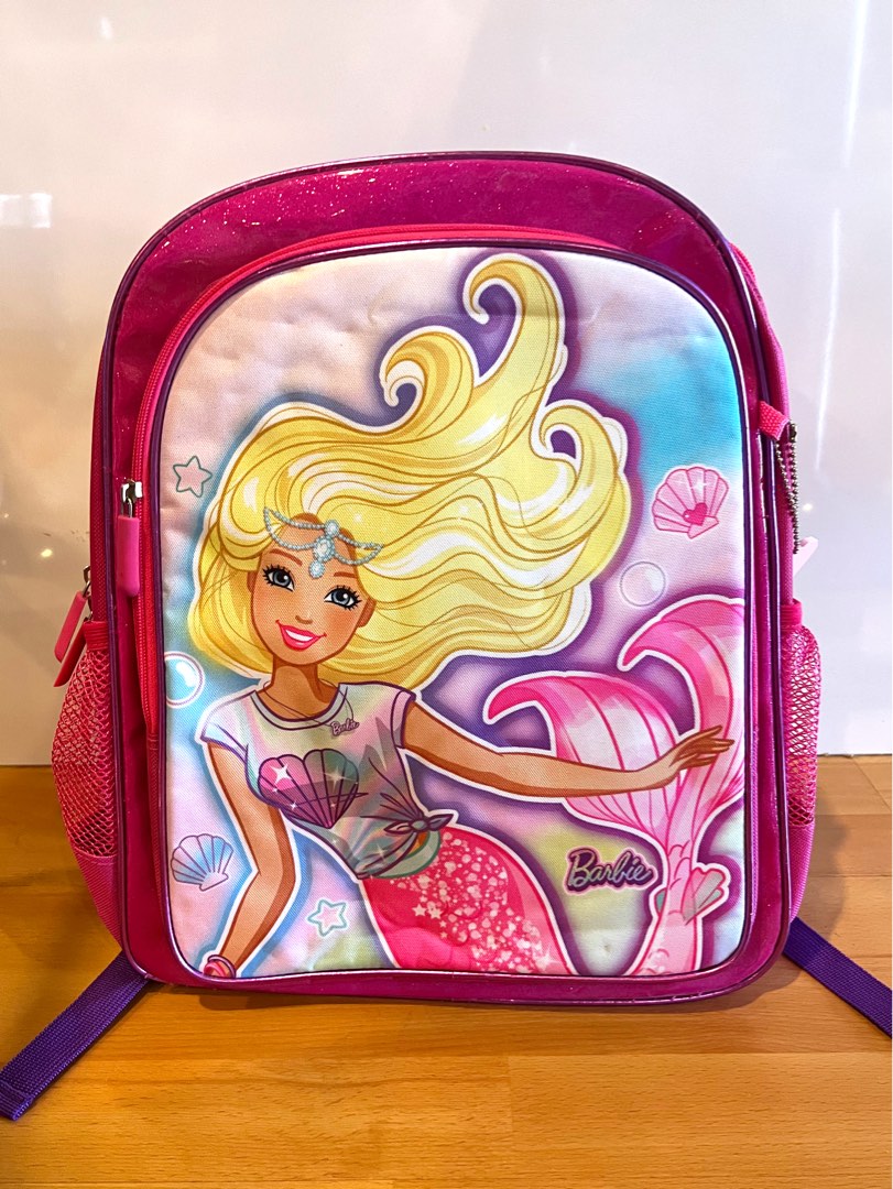 Barbie Girls Dolls 4 Piece Backpack Water Bottle Lunch Bag Pencil Case —  Vanilla Underground