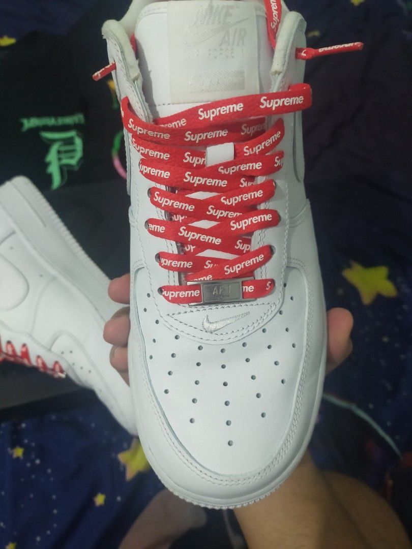 mens supreme x nike air force 1 low stores