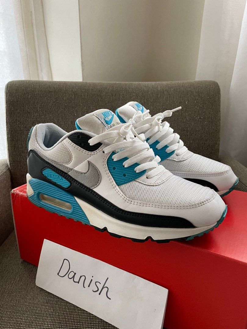 blue nike air maxes