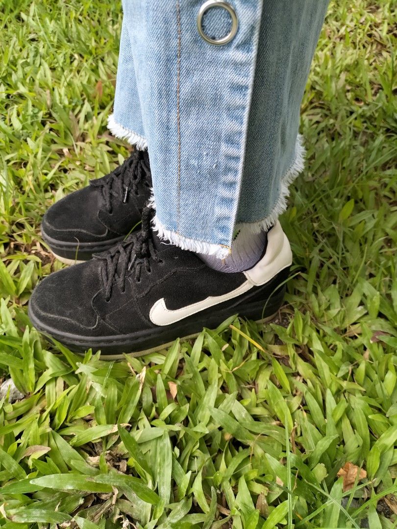 platform trainers nike