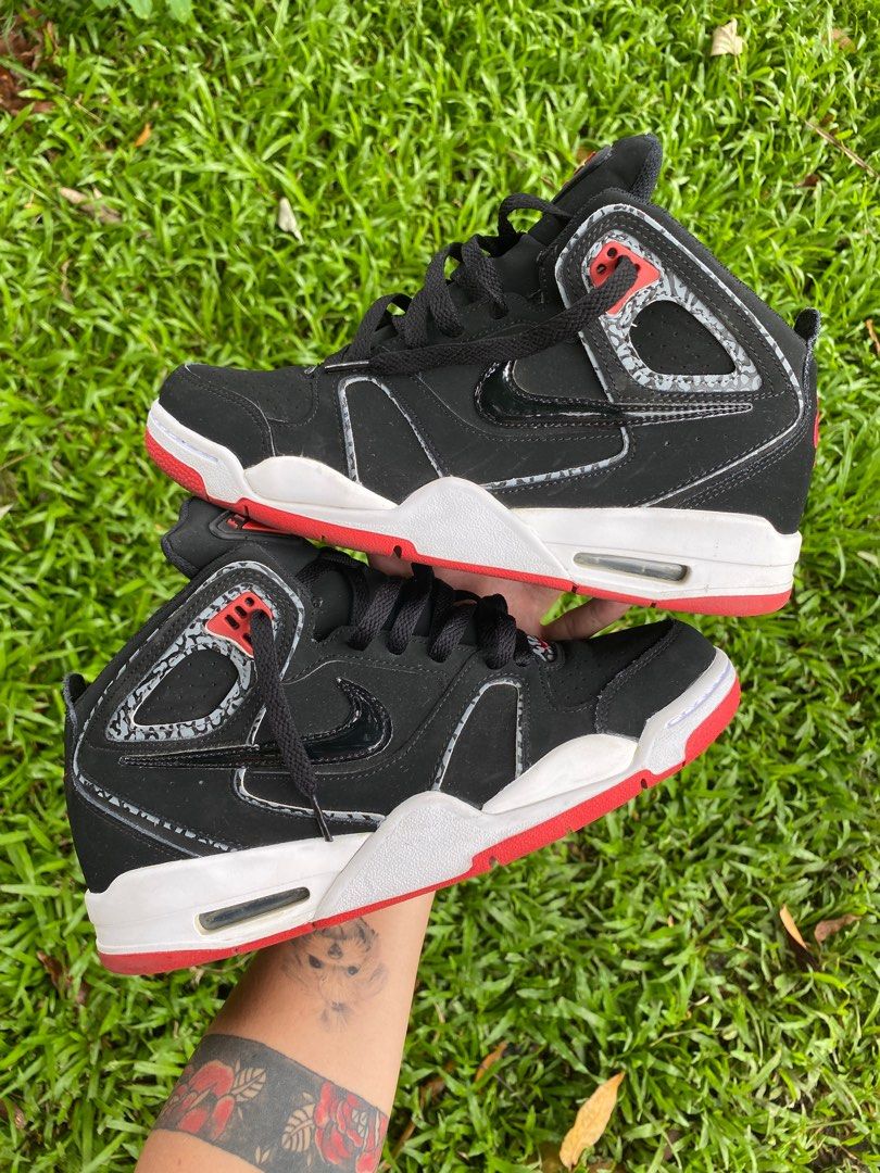 nike flight falcon black