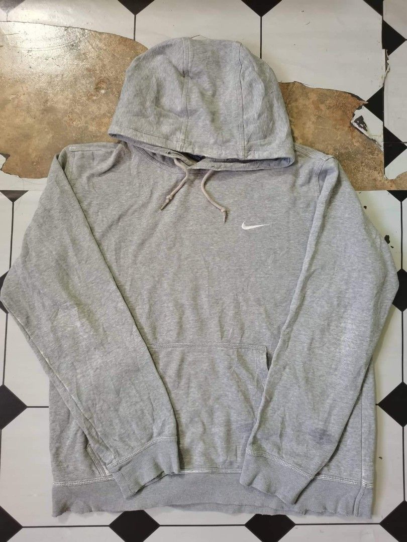 mens nike gray hoodie