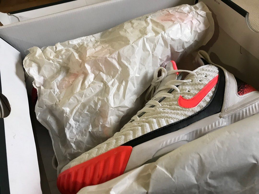 Lebron 16 cheap lava white