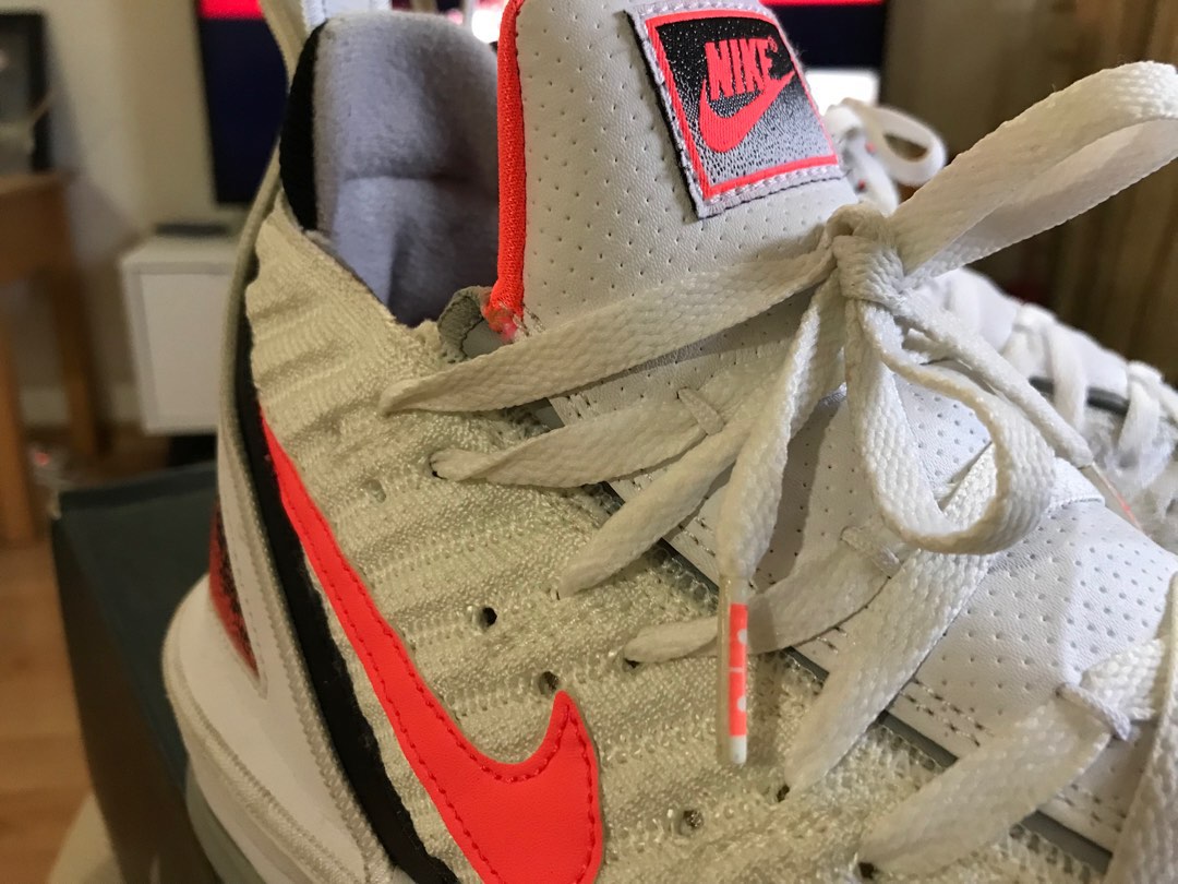 Lebron 16 white lava sales