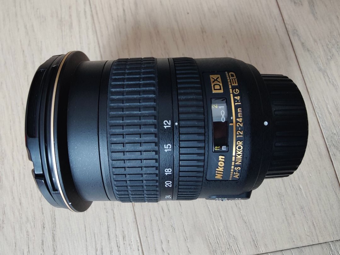 Nikon AF-S DX Zoom-Nikkor 12-24mm F4G IF-ED, 攝影器材, 相機- Carousell