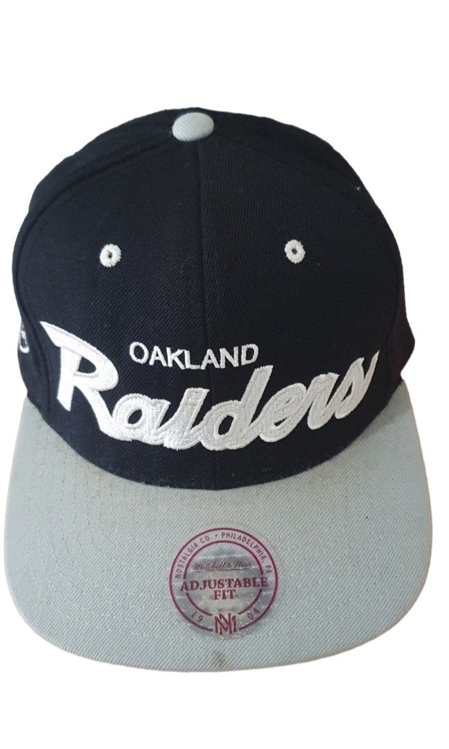 Oakland Raiders Mitchell and Ness Vintage Collection Snapback NFL Hat