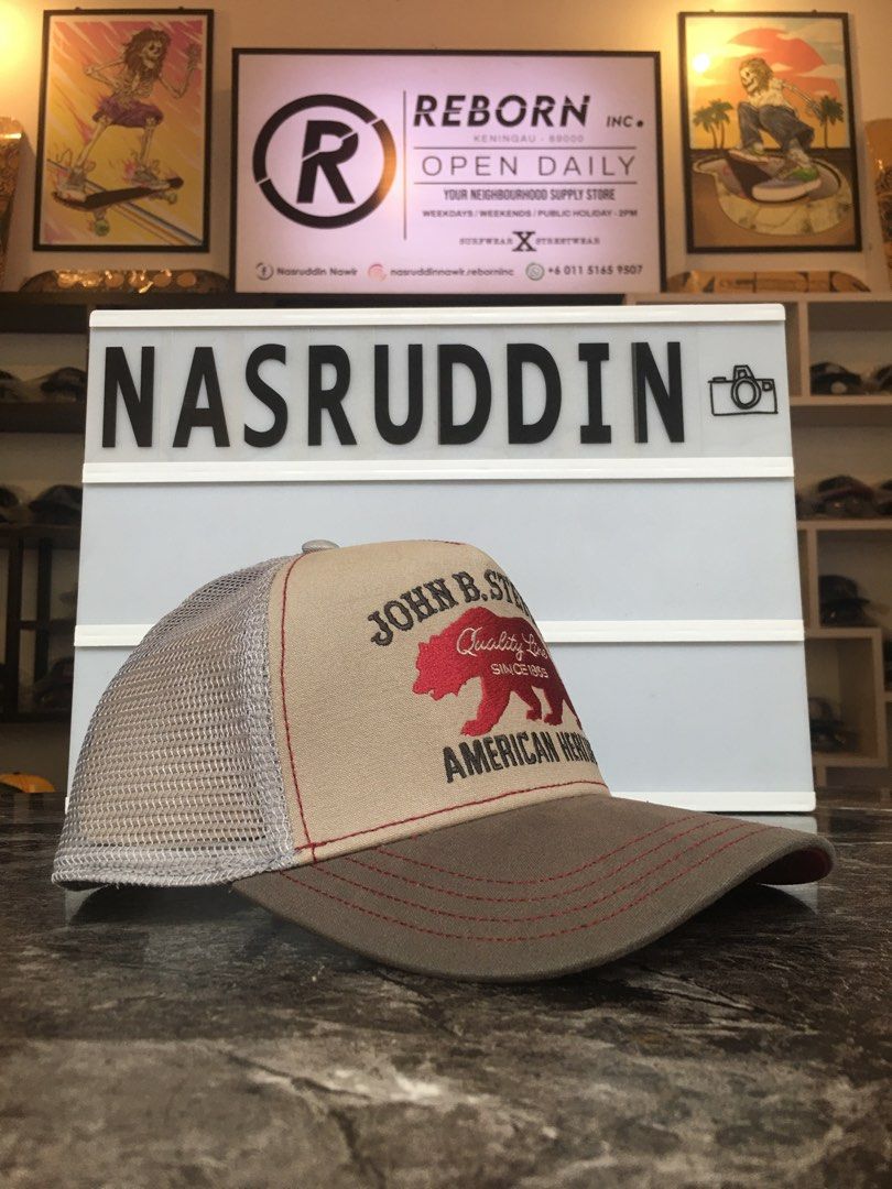 Stetson trucker outlet cap bear