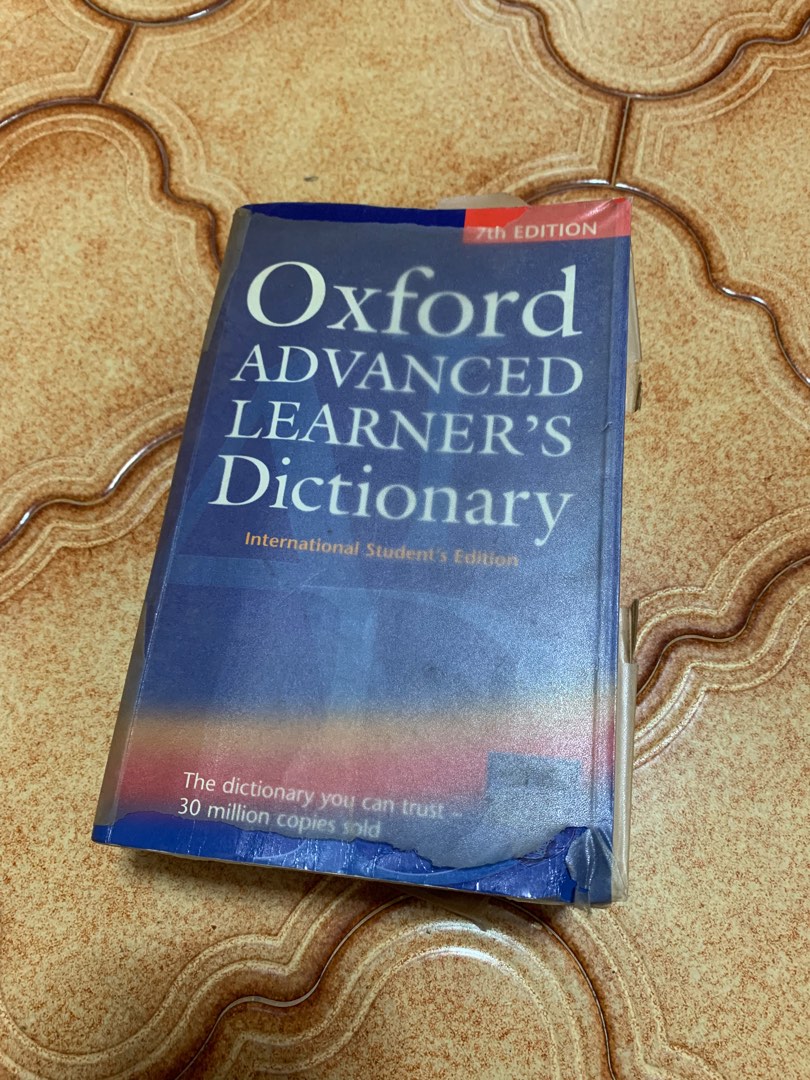 OXFORD ADVANCED LEARNER S DICTIONARY visual data 5