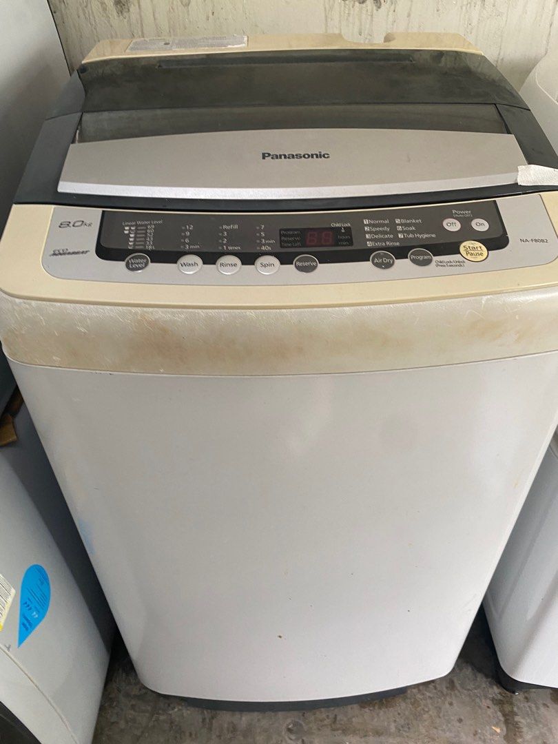 Panasonic 8KG Top Loading Washing Machine, TV & Home Appliances, Washing Machines and Dryers on