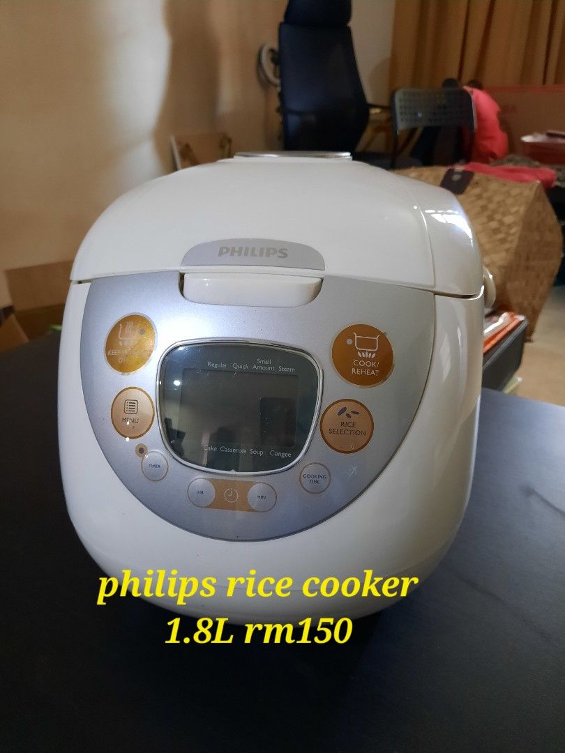 Philips rice cooker 1.8L, TV & Home Appliances, Kitchen Appliances