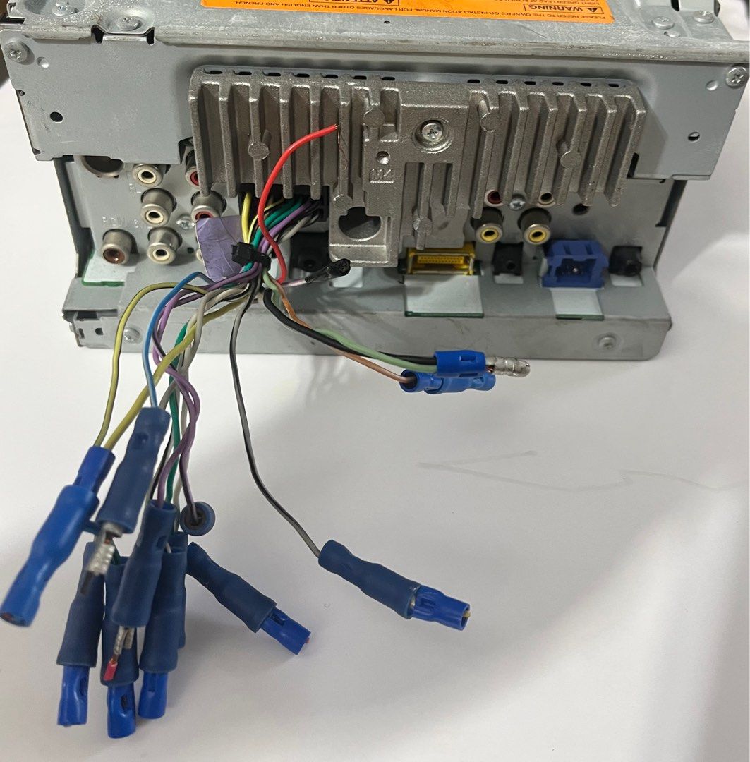 Pioneer Head unit Model AVHP4450BT, Car Accessories, Accessories on